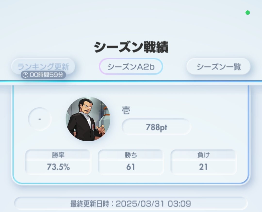 EvhtFi's tweet photo. こんなの表示されてたんや

え?73.5 %....
低すぎやろ
スパボの時デッキいじって遊んだせいか??? https://t.co/R30I6UVUxC