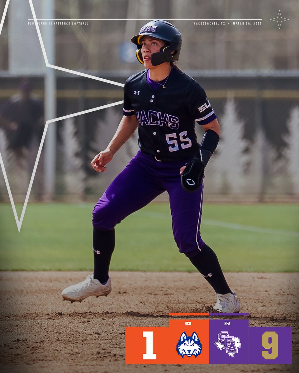 'JACKS TAKE THE SERIES OVER HCU

Sparked by a strong second inning, SFA wins their second game against the Huskies!!

#GTL x <a href="/sfa_softball/">SFA Softball</a>