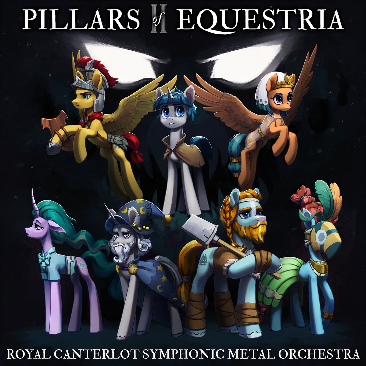Pillars of Equestria!
Really proud to be a part of this

Scenery cоmmissiоn for L-TRAIN ✨