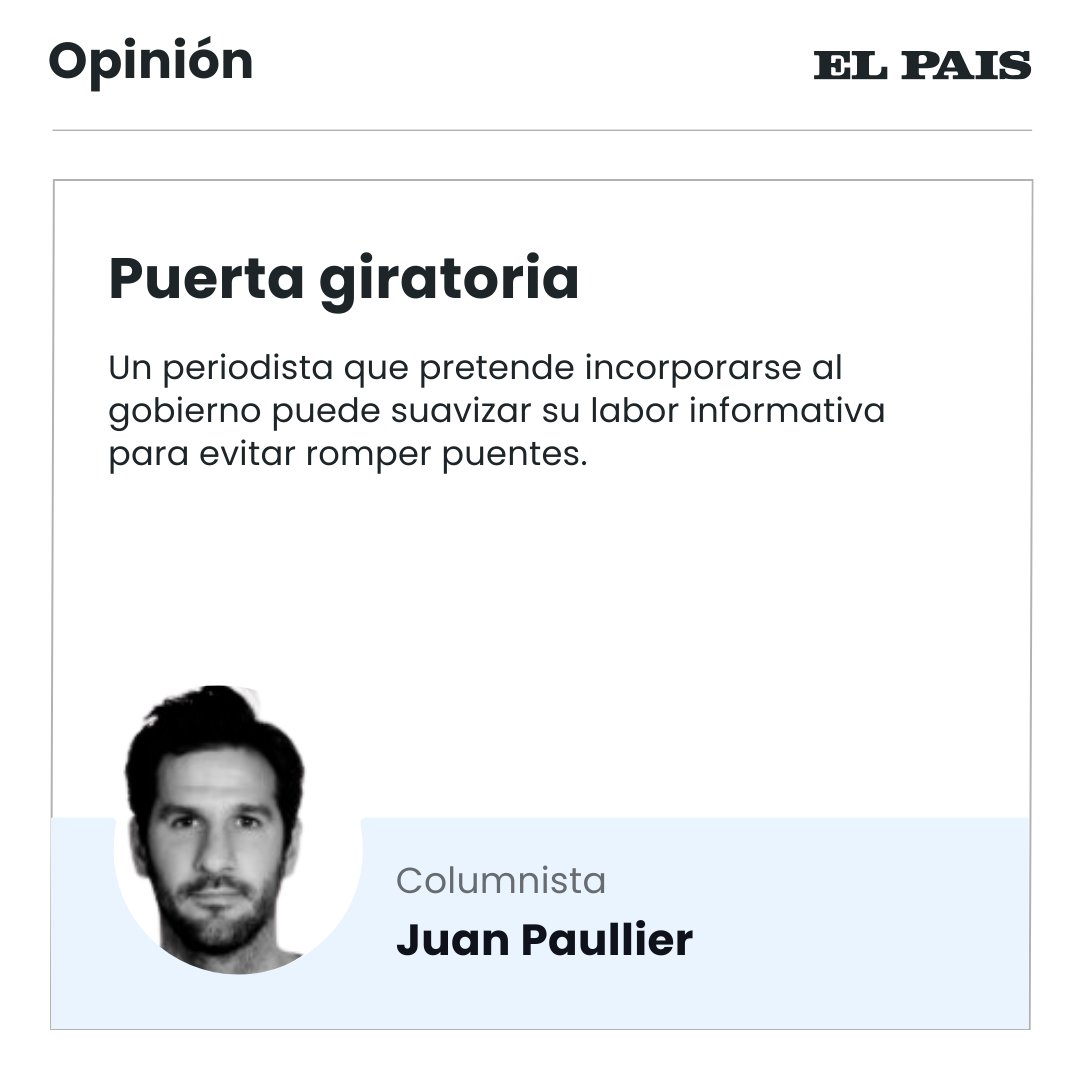 Puerta giratoria

Por <a href="/juanpaullier/">Juan Paullier</a> 

elpais.uy/tgo4poit