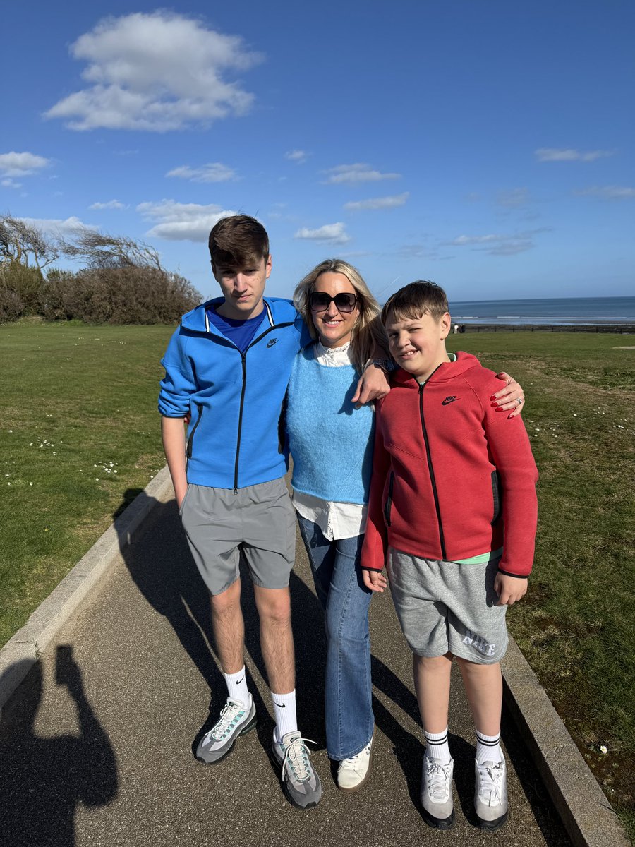 Spending the day with the boys who made me a mum. #MothersDay2025 💙 🩵