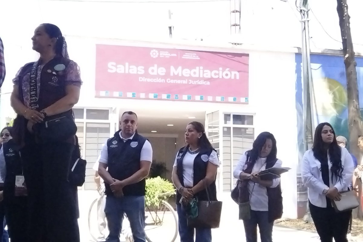 El día de hoy estuvimos en la inauguración de la sala de mediación en la Alcaldía #Iztapalapa. La colaboración interinstitucional es fundamental para impulsar la #Mediación y otras formas de #JusticiaAlternativa y #JusticiaRestaurativa. 📍⚖️ #CDMX