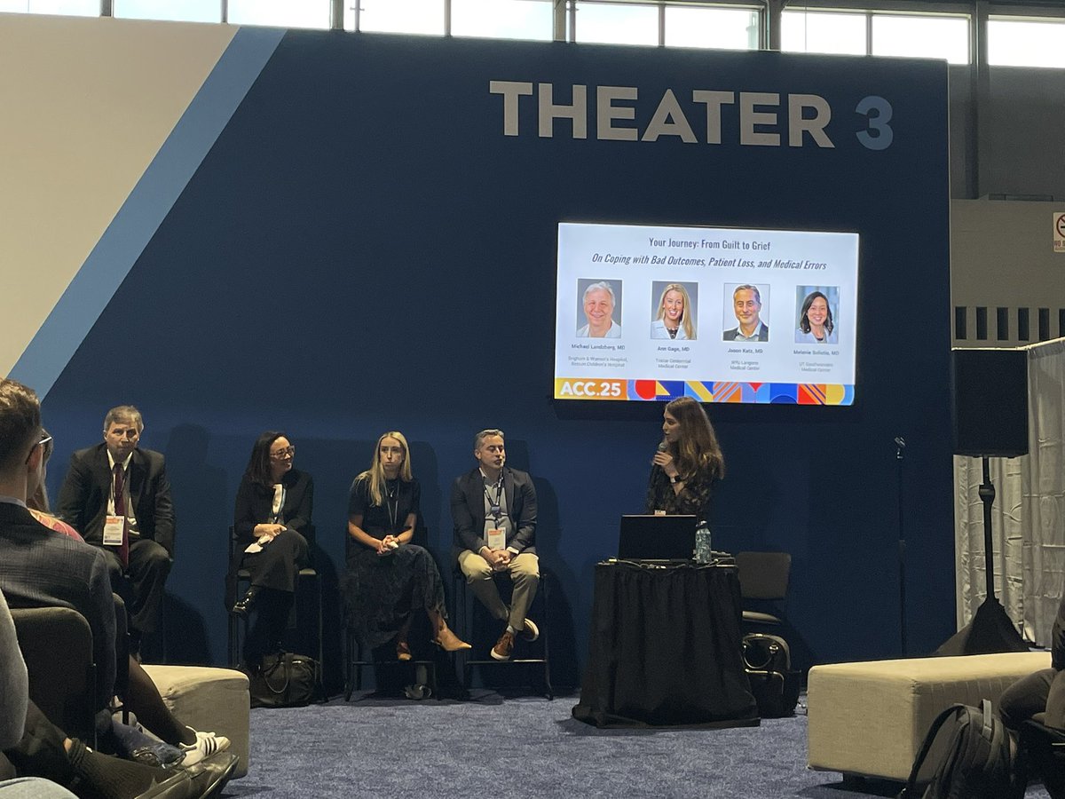 Kristen Wong (@k_wongmd) on Twitter photo Standing room only at this ACC session discussing how to cope with bad outcomes, patient loss, and medical errors. How lucky we are to learn from leaders share their humanity. <a href="/melsulistio/">Melanie S. Sulistio, MD</a> <a href="/AmandaGarfinkel/">Amanda Garfinkel, MD</a> <a href="/JasonKatzMD/">Jason N. Katz</a> <a href="/AnnGageMD/">Ann Gage</a> Standing room only at this ACC session discussing how to cope with bad outcomes, patient loss, and medical errors. How lucky we are to learn from leaders share their humanity. <a href="/melsulistio/">Melanie S. Sulistio, MD</a> <a href="/AmandaGarfinkel/">Amanda Garfinkel, MD</a> <a href="/JasonKatzMD/">Jason N. Katz</a> <a href="/AnnGageMD/">Ann Gage</a>