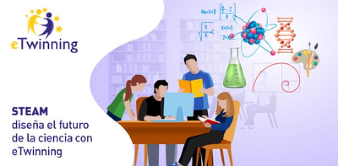 El grupo #eTwinningSTEAM
 "STEAM: Diseña el futuro de la Ciencia con eTwinning" tiene información y posibilidad de colaboración educativa con docentes de todos los rincones de Europa.
Visita el grupo en el siguiente enlace:
school-education.ec.europa.eu/en/etwinning/g…
