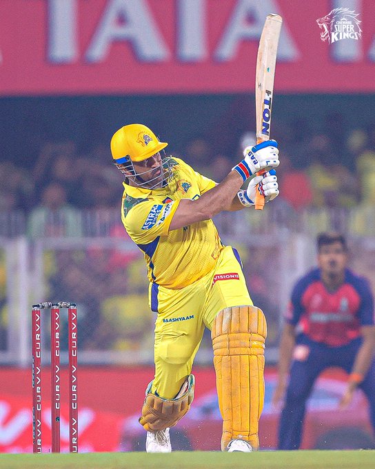 7️⃣🦁 📹 Credits: Twitter/ChennaiIPL