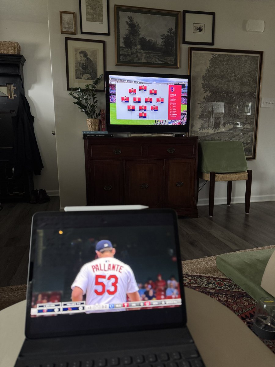 Ronni Kurtz (@ronnikurtz) on Twitter photo St. Louis Soccer, <a href="/stlCITYsc/">St Louis CITY SC</a>
St. Louis Baseball, <a href="/Cardinals/">St. Louis Cardinals</a>
Both with day games at the same time this Sunday afternoon. I love Spring sports.
(Also helps that St. Louis Hockey, <a href="/StLouisBlues/">St. Louis Blues</a>, are on a nine game win streak.) St. Louis Soccer, <a href="/stlCITYsc/">St Louis CITY SC</a>
St. Louis Baseball, <a href="/Cardinals/">St. Louis Cardinals</a>
Both with day games at the same time this Sunday afternoon. I love Spring sports.
(Also helps that St. Louis Hockey, <a href="/StLouisBlues/">St. Louis Blues</a>, are on a nine game win streak.)