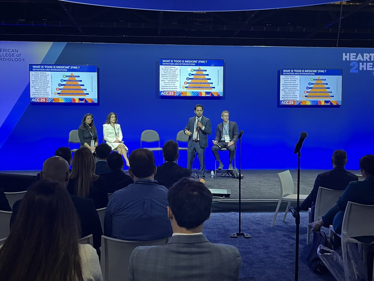 Priyansh Shah (@priyansh_shah56) on Twitter photo An all star ⭐️ panel with <a href="/DrOstfeld/">Rob Ostfeld, MD, MSc</a> <a href="/drmaggarwal/">Monica Aggarwal, MD</a> <a href="/DrDastmalchi/">Lily N Dastmalchi DO, MA</a> and Dr Romit Bhattacharya. Thank you all for highlighting the role of food in medicine 🫀
#FIM #ACC25 <a href="/ACCinTouch/">American College of Cardiology</a> An all star ⭐️ panel with <a href="/DrOstfeld/">Rob Ostfeld, MD, MSc</a> <a href="/drmaggarwal/">Monica Aggarwal, MD</a> <a href="/DrDastmalchi/">Lily N Dastmalchi DO, MA</a> and Dr Romit Bhattacharya. Thank you all for highlighting the role of food in medicine 🫀
#FIM #ACC25 <a href="/ACCinTouch/">American College of Cardiology</a>