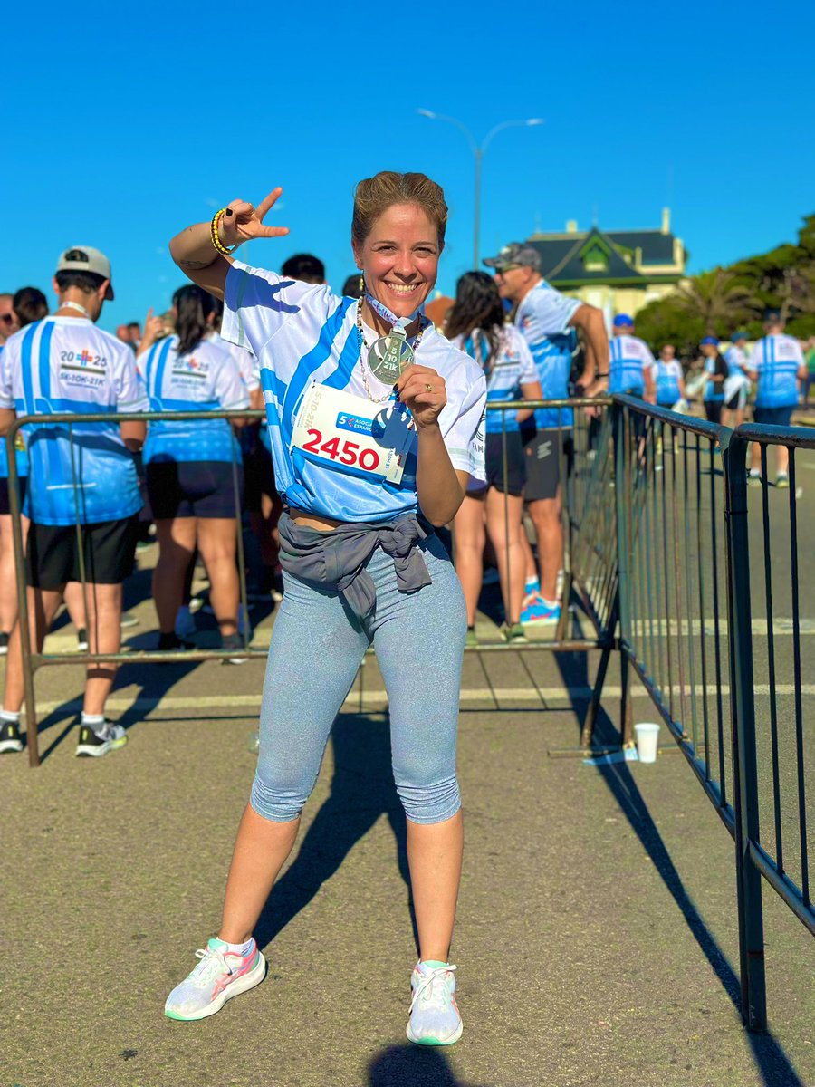 10k 
Feliz y Agradecida 
Siguiendo los pasos de mi mayor orgullo 
Te amo papá ❤️