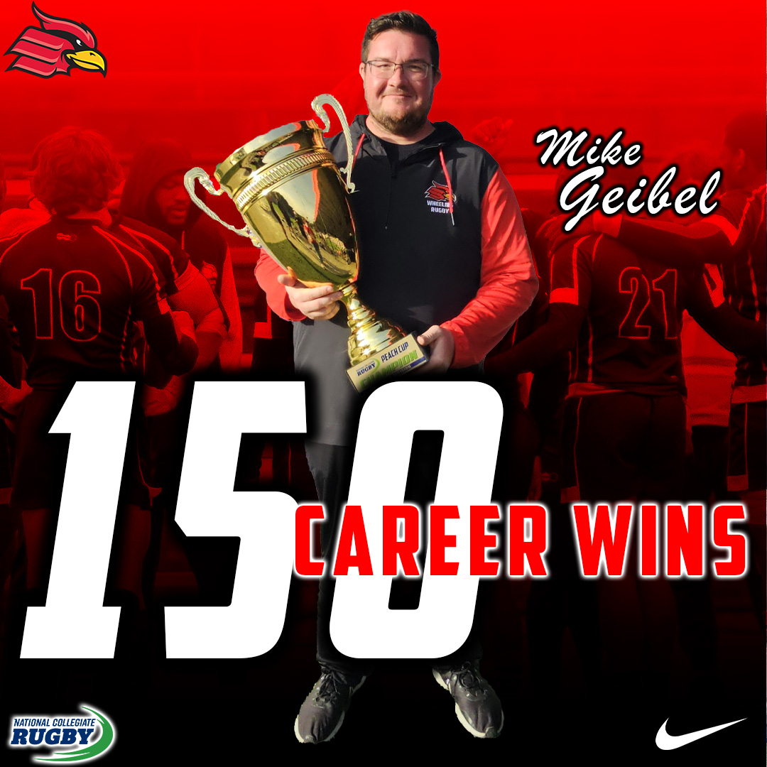Wheeling U Athletics (@wucardinals) on Twitter photo Congratulations to Head <a href="/WheelingRugby/">Wheeling Rugby</a> Coach Mike Geibel on picking up his 150th career win yesterday!
The win came in the semifinal game as the Cardinals took down Kutztown 19-7 to advance to the Fighting Irish 7's Championship match #GoCards Congratulations to Head <a href="/WheelingRugby/">Wheeling Rugby</a> Coach Mike Geibel on picking up his 150th career win yesterday!
The win came in the semifinal game as the Cardinals took down Kutztown 19-7 to advance to the Fighting Irish 7's Championship match #GoCards