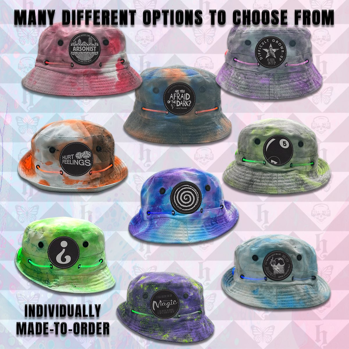 strysko_james's tweet photo. Proud to say, We’ve now got a lot more hat options available. As well as some pretty cool patches

I do recommend getting them ordered ASAP if wanted for tour. As they do take a few days to make.

https://t.co/DWuthpotDf

#halseytwitter
#ForMyLastTrickTour https://t.co/CzD9briaQG