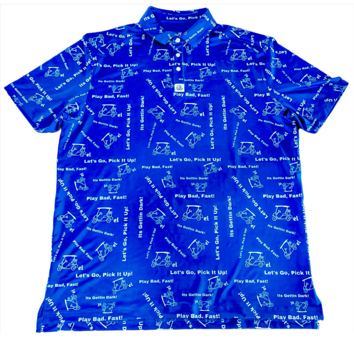 CartelGolfCO's tweet image. Who says golf can’t be fun? 😂 At Cartel Golf, combine humor and style with our funny polos. Brighten your game and let your wardrobe talk! Use "SPRING20" for 20% off at cartelgolfco.com. #CartelGolf #GolfHumor #SwingInStyle #SpringGolf