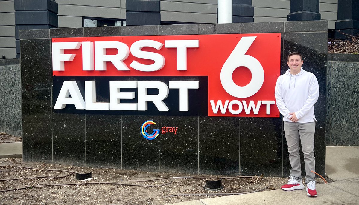 MasonKernMedia's tweet image. Can’t take the Kern out of the Kernhusker 🌽
Excited to share that I’m joining the extremely talented team at @WOWT6News as a Sports Anchor/Reporter 🎤
Very thankful to continue telling stories in a state and community that values sports so much!
My first day is Monday 😁