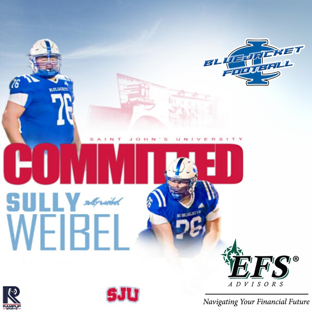 <a href="/SJUFootball/">Johnnie Football</a> Congratulations Sully Weibel on your commitment to the Johnnie's!