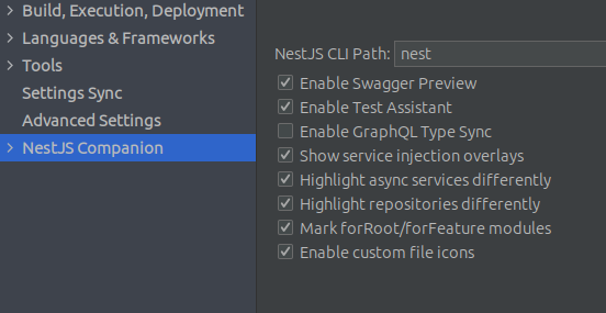 My <a href="/nestframework/">NestJS</a> plugin comes now with custom file icons. Off course they can be disabled but at least for me I find those very helpful. Seems to reduce my cognitive load. Love that in kotlin too. <a href="/intellijidea/">IntelliJ IDEA, a JetBrains IDE</a> <a href="/WebStormIDE/">WebStorm, a JetBrains IDE</a>