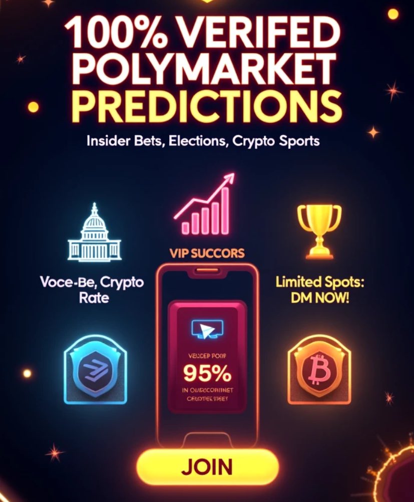 🚨 “BIGGEST INSIDER TIP OF THE YEAR DROPPING TOMORROW! Only in VIP. DM to join.”
•Entry Fee:
•💰 Basic Access – $120 (1 Week of Tips)
•💰 VIP Lifetime Access – $750+
•Payments accepted ONLY in crypto (USDT, BTC, ETH)