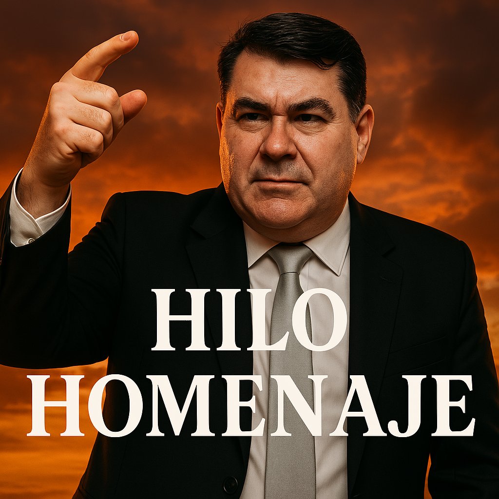 No quiere que el Estado exista.

Quiere leyes viejas y capitalismo del duro, durísimo.

🧵Descubre al Profesor Miguel Anxo Bastos en este hilo homenaje.