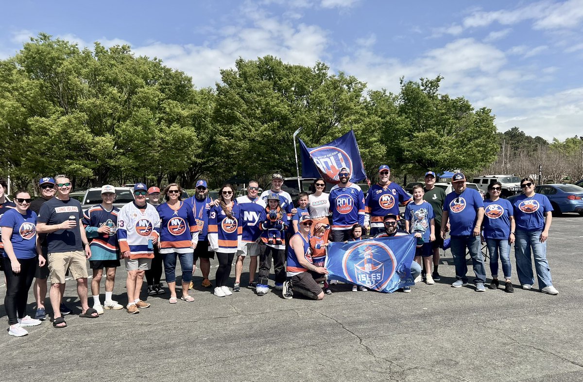Isles Meetup Charlotte (@islesmeetup_clt) on Twitter photo We out here! Get to lot 2000!
<a href="/Islesmeetup_RDU/">Isles Meetup_RDU</a> 🤜 <a href="/islesmeetup_clt/">Isles Meetup Charlotte</a>
<a href="/NYIslanders/">New York Islanders</a> | #isles #islesmeetups We out here! Get to lot 2000!
<a href="/Islesmeetup_RDU/">Isles Meetup_RDU</a> 🤜 <a href="/islesmeetup_clt/">Isles Meetup Charlotte</a>
<a href="/NYIslanders/">New York Islanders</a> | #isles #islesmeetups