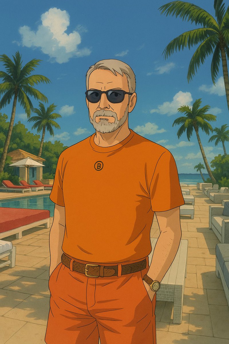 saylor's tweet image. Stay Orange