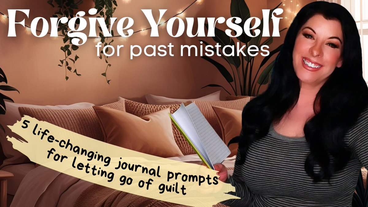 New video up about how to finally forgive yourself! I hope you find both healing and helpful! LINK: youtube.com/watch?v=6oxd4s… #selfhelp #forgiveness #forgiveyourself #mentalhealth #personalgrowth
