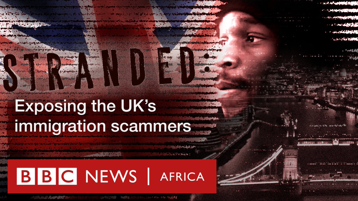 🎥 Watch the #BBCAfricaEye documentary: 'Stranded: Exposing the UK’s immigration scammers' here: youtu.be/191CuNRGoos