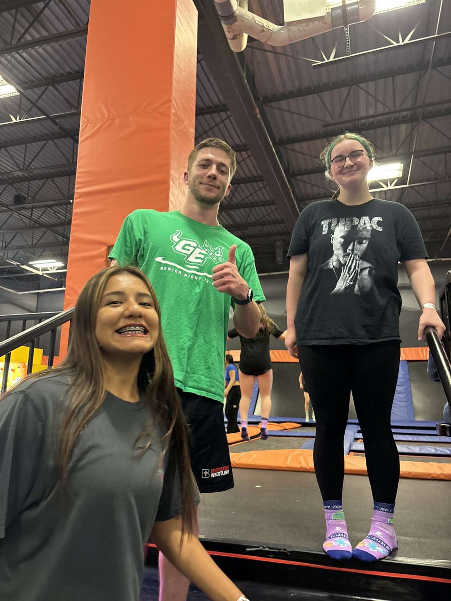 A fun afternoon at Sky Zone with the team celebrating a fantastic season of accomplishments!
