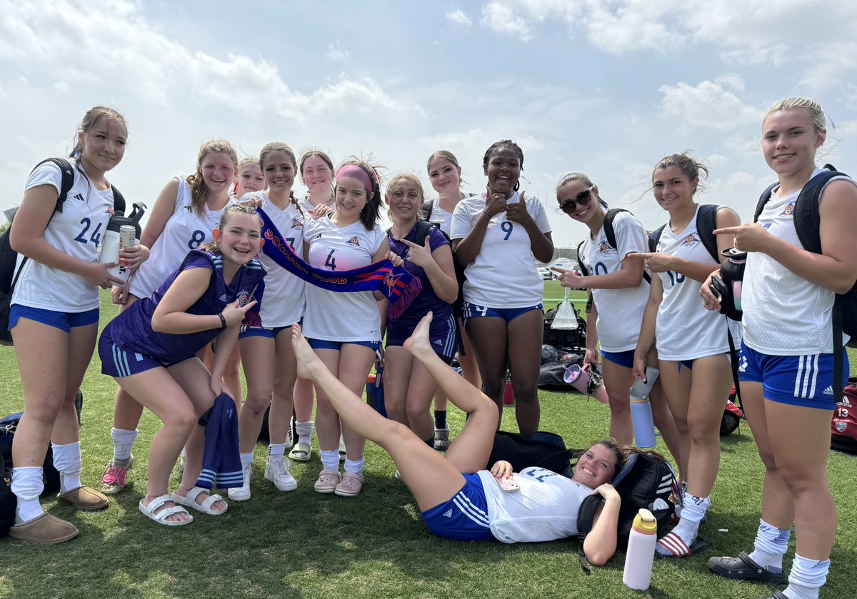 Solar Black 07/06G (@solar06g) on Twitter photo Opening weekend over, 7-0 W with some of the cleanest finishes 😳 you can see at this level. Now back to training & getting RIGHT for #DallasCup
⚽⚽⚽⚽🅰️<a href="/KinseyG22/">Kinsey Geasland</a>
⚽🅰️<a href="/Logan13Soccer/">Logan Holloway</a>
⚽🅰️<a href="/lanieriddle_23/">Lanie Riddle</a>
⚽️<a href="/fmsoccer1725/">Felicity Marion</a>
🅰️<a href="/cheyenneade07/">Cheyenne Ade</a>
🅰️<a href="/AydenJones25/">Ayden Jones</a>
🅰️<a href="/sophiabrown2007/">Sophia Brown</a> Opening weekend over, 7-0 W with some of the cleanest finishes 😳 you can see at this level. Now back to training & getting RIGHT for #DallasCup
⚽⚽⚽⚽🅰️<a href="/KinseyG22/">Kinsey Geasland</a>
⚽🅰️<a href="/Logan13Soccer/">Logan Holloway</a>
⚽🅰️<a href="/lanieriddle_23/">Lanie Riddle</a>
⚽️<a href="/fmsoccer1725/">Felicity Marion</a>
🅰️<a href="/cheyenneade07/">Cheyenne Ade</a>
🅰️<a href="/AydenJones25/">Ayden Jones</a>
🅰️<a href="/sophiabrown2007/">Sophia Brown</a>