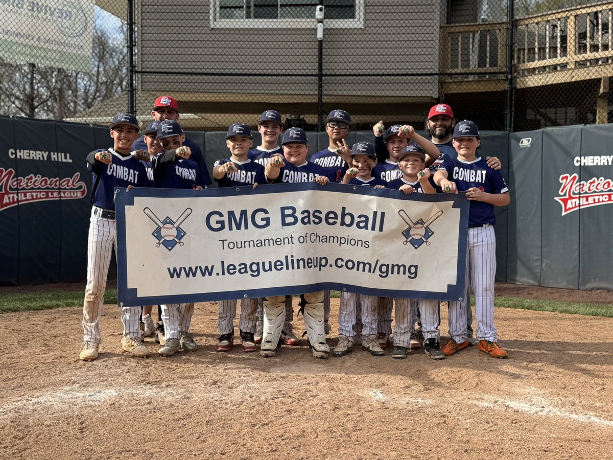 Congrats to SC 12U National on winning the GMG Championship this weekend! The team outscored opponents 56 - 12 and hit 13 Homeruns over the weekend! #dreambig #SCfamily #12ubaseball #combatbaseball #ringseason
