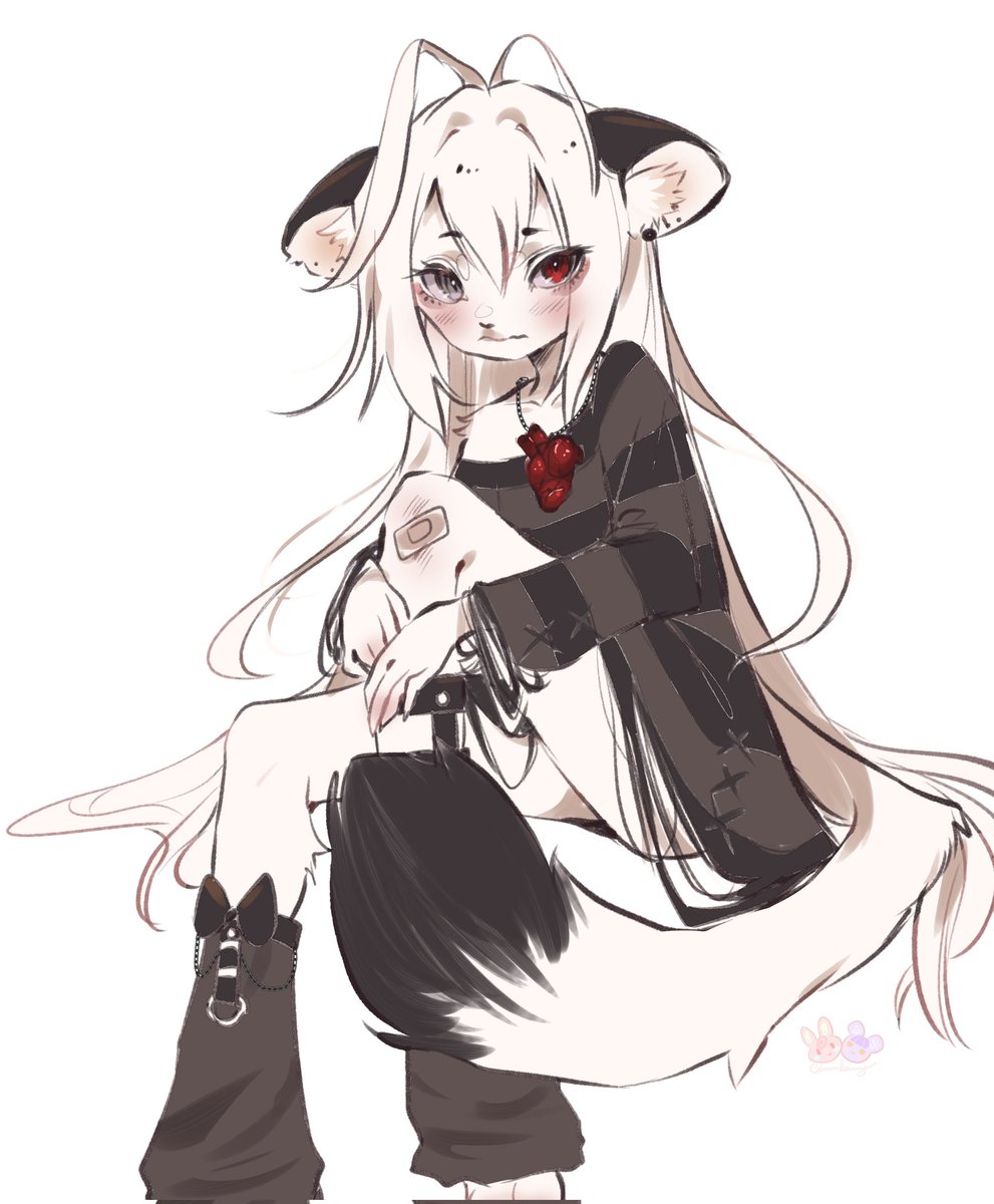 After months and months of thinking I'd never draw again, I finally was able to produce art. Thank you <a href="/V3SS33L/">lo</a> for inspiring this piece with your wonderful OC Wisp