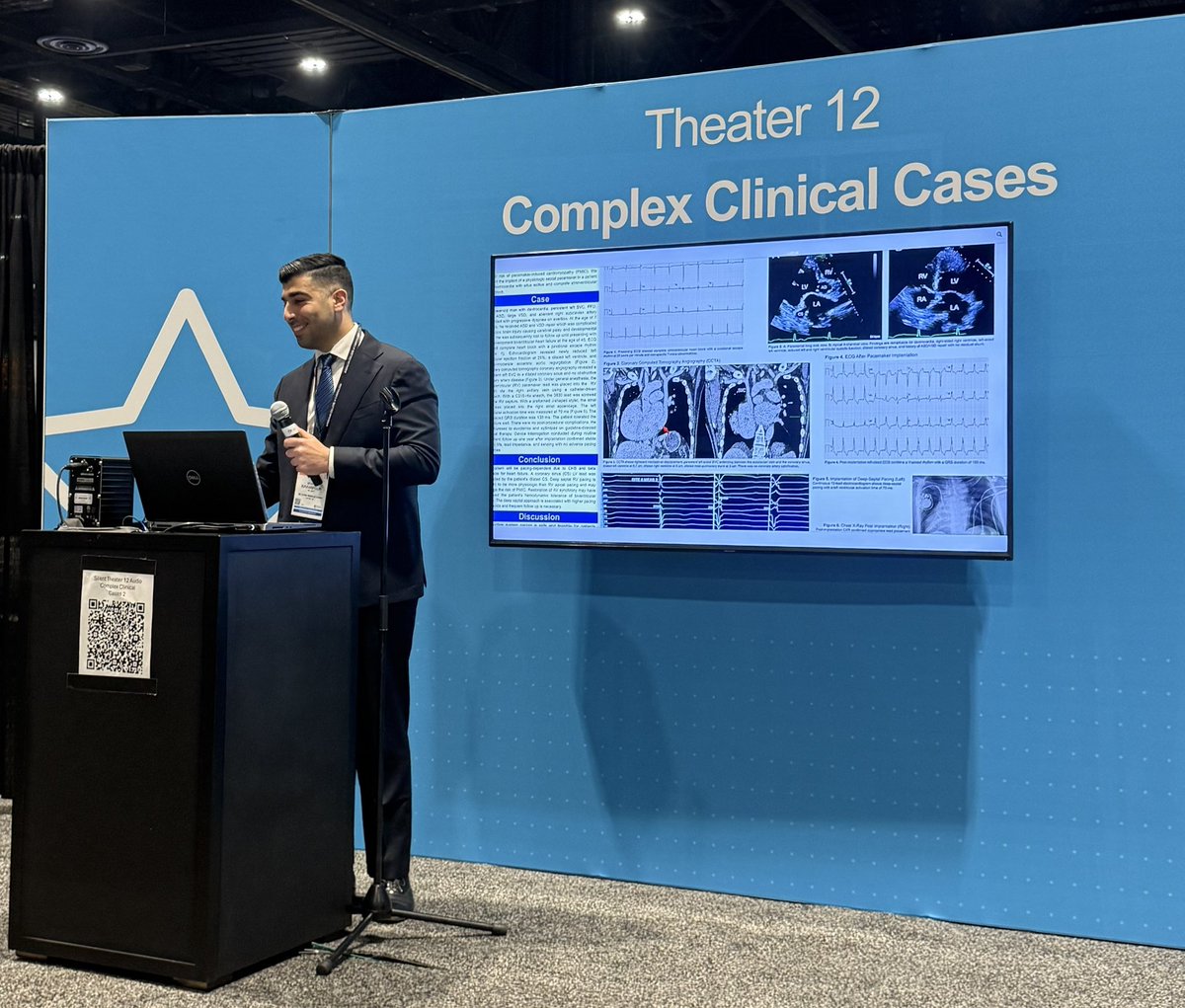 Excited to present a case on deep septal pacing in a patient with dextrocardia and complete heart block with Dr. Michael Rochon-Duck and Dr. Robert Tungate at ACC <a href="/UCI_Cardiology/">UCI Cardiology</a> <a href="/ACCinTouch/">American College of Cardiology</a> #ACC2025
