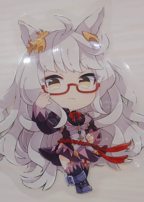 昨日のURC後にポップアップストア行ってきたヽ(*゜∀゜*)ノ ハヤブラ姉妹かわいいね今回の絵ほんとかわいい。 ハヤヒデ入手出来て幸せだ!!