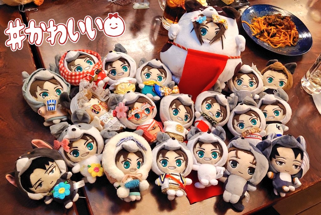 ばすわんだらけのわんミ☺️💚❤️

これだけのわんこがいて服装被らないの凄いなぁ😊
いつの間にかうちのばすわんがセンターにいたからびっくりw
#エレン誕in日田2025