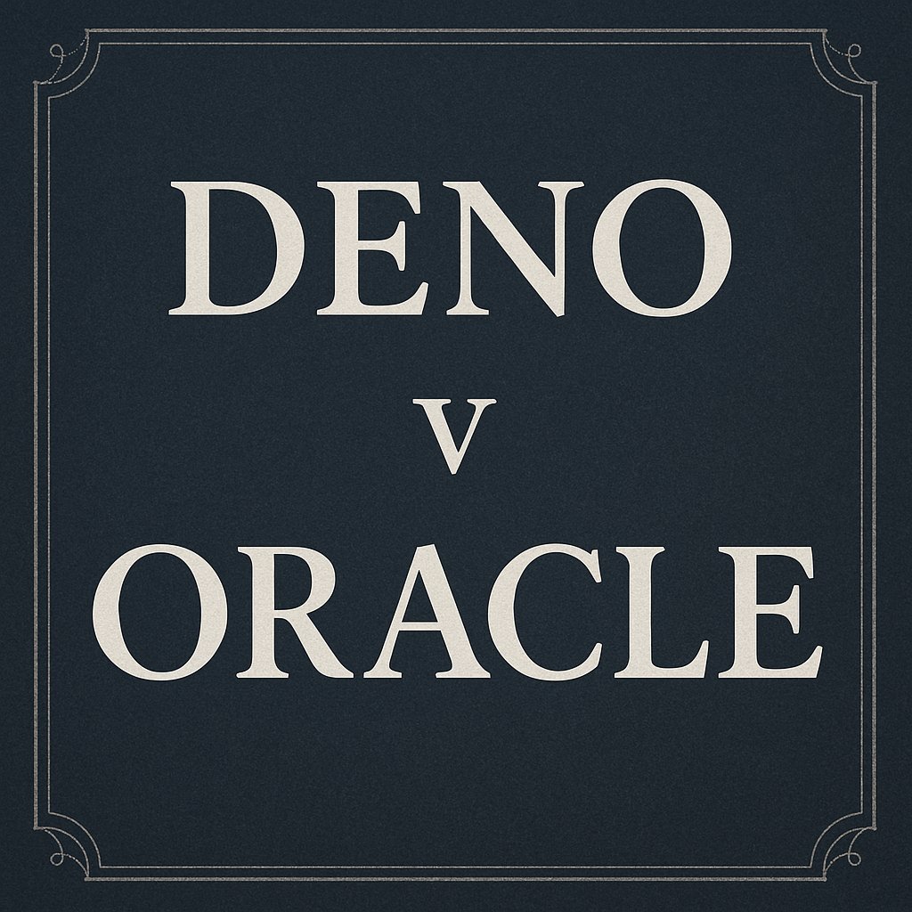 deno_land's tweet image. #FreeJavaScript update: @Oracle has just filed more on their motion to dismiss the Fraud claim.
Here's a summary of where the case stands: deno.com/blog/deno-v-or…