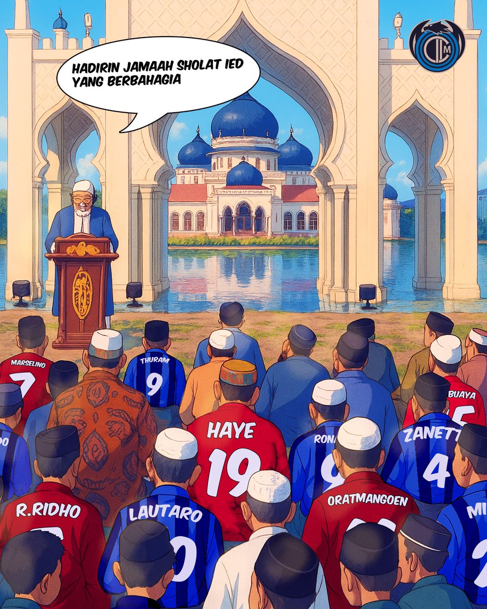 Timnas menang
Inter di urutan satu
THR dipegang 
Lebaran syahdu