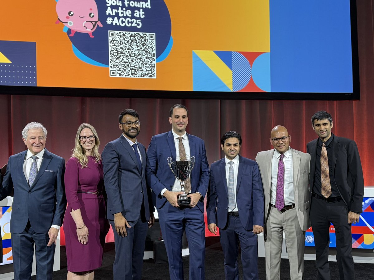 Ahmed Teebi, MD MPH🗝️ (@teebi_md) on Twitter photo 🧵 Congrats Missouri team & <a href="/RajaZaghlol/">Raja Zaghlol</a>, from my Alma matter, winning the #ACC25 Final jeopardy! Strong competition from Arizona & Massachusetts! Close race. 🧵 Congrats Missouri team & <a href="/RajaZaghlol/">Raja Zaghlol</a>, from my Alma matter, winning the #ACC25 Final jeopardy! Strong competition from Arizona & Massachusetts! Close race.
