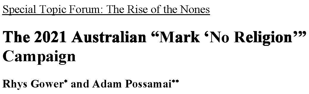 Australian Journal of Law and Religion tweet media