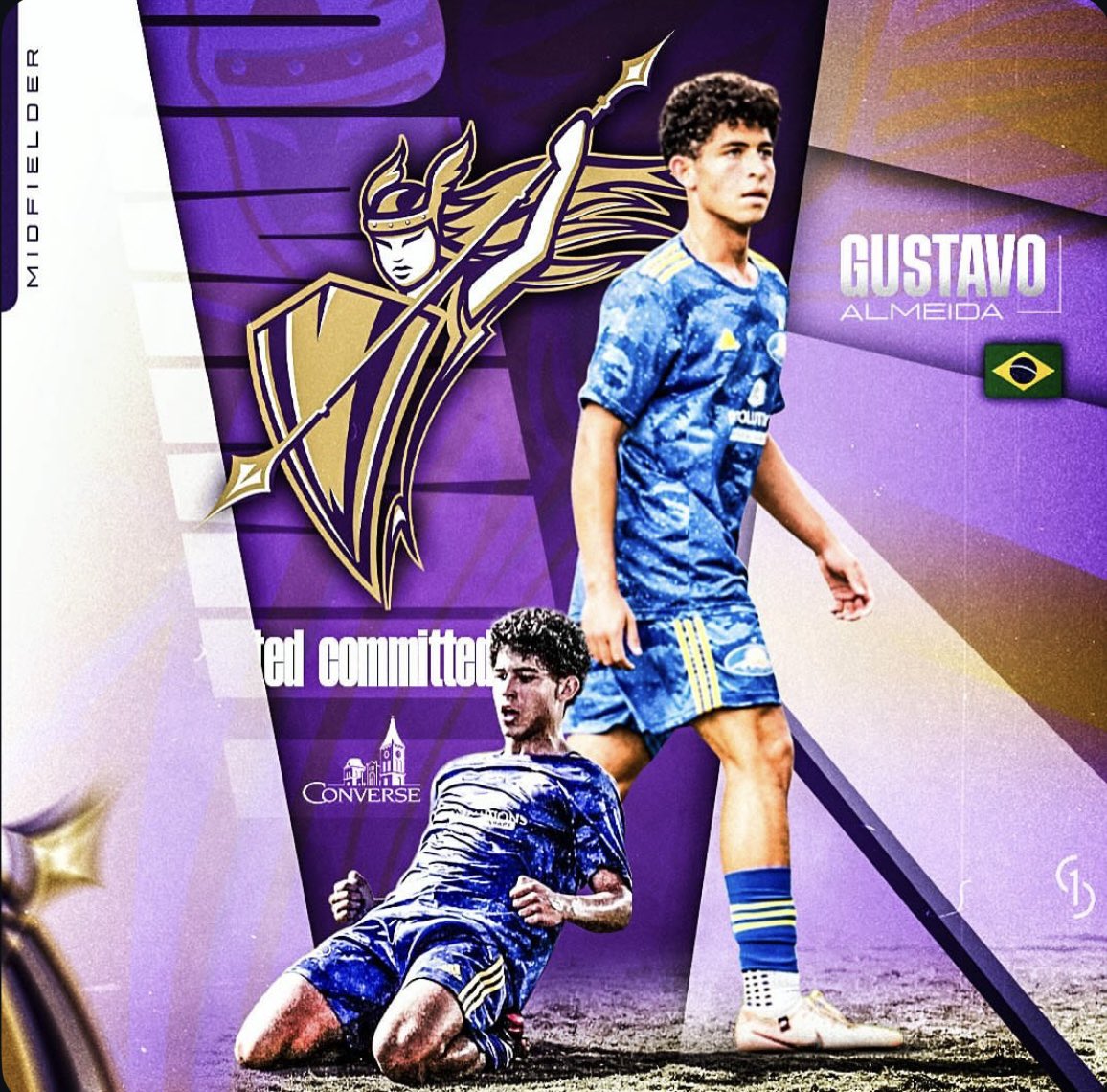 We got another commit! 🗣️🗣️

Congrats to u19 ECNL Player, Gustavo Almeida, for his commitment to Converse University!!

Good luck in your collegiate career Gustavo!!

#playnthsoccer