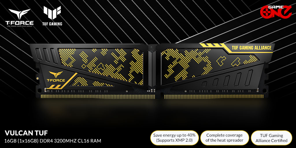 gameoneph's tweet image. Elevate your setup with Teamgroup T-Force Vulcan TUG 1GB DDR4 3200MHZ CL16 RAM.

🛒Shop Now: bit.ly/3IEYizO

#teamgroup #Tforce #desktopmemory #pcperipherals #gameoneph