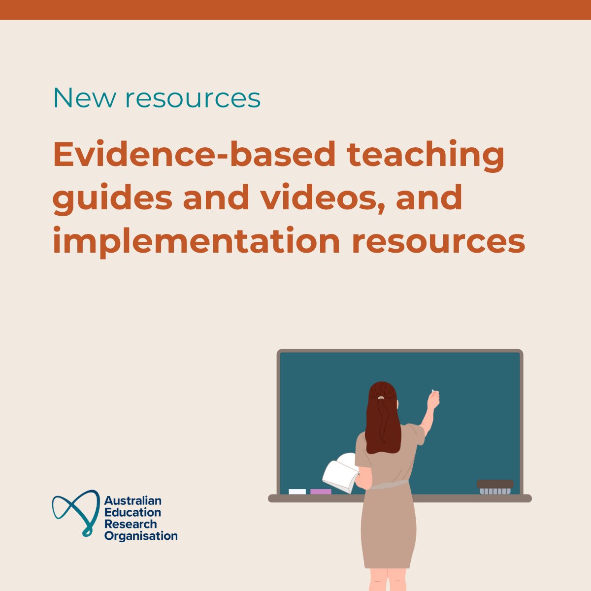 1/2 
A whole school approach makes the difference. Access AERO's new resources on evidence-based teaching AND deliberate and structured implementation.
Together, they help you bridge the gap between knowing what works and applying it consistently in your classrooms.