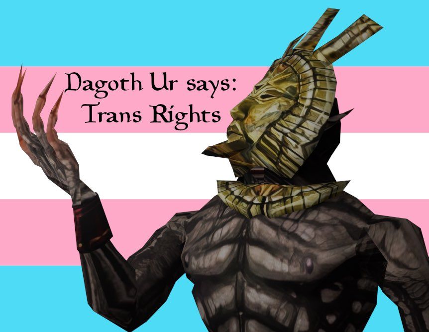 DagothUrTheGod's tweet photo. Happy #TransDayOfVisibility #ESOFam! https://t.co/solUfOBHCF