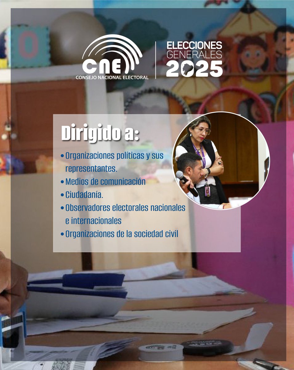 cnegobec's tweet photo. ¡#LaDemocraciaNosUne! 🟡🔵🔴

🤝Juntos combatimos la desinformación y socializamos con todos los actores del proceso electoral 🗳️los puntos clave de la #SegundaVueltaPresidencial. 

📌 Conoce más del taller explicativo y práctico #DeLaUrnaAlEscrutinio, #PasoAPasoDeTuVoto.

➡️ El lunes 31 de marzo y viernes 4 de abril, sigue la transmisión a través de los canales oficiales del #CNE.