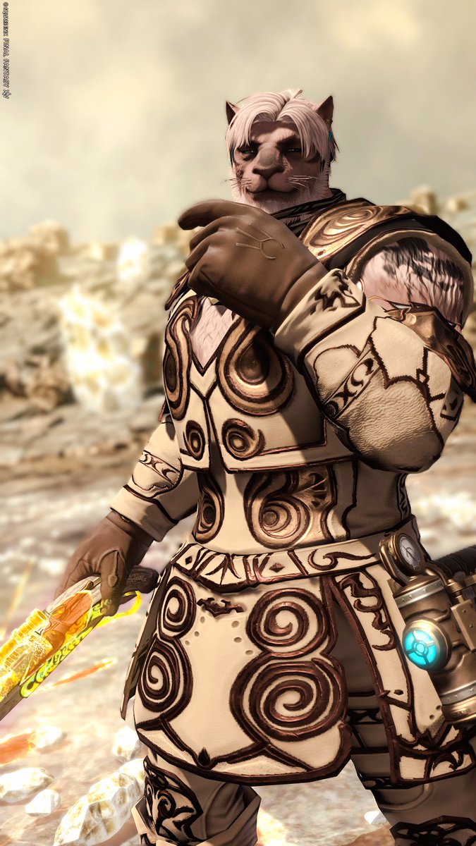 The Warrior of Light, literally 😉
#Hrothgar | #ロスガル | #FF14SS | #GPOSERS