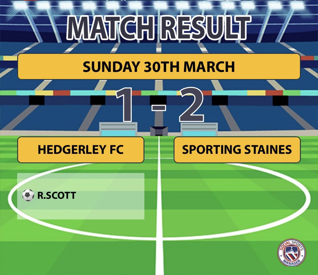 We won one and lost one in our doubler header in the Auxiliary cup. 
Played well in both games and felt like we did enough to win both. 
We didn’t take our chances in the 2nd game

Goals from;
⚽️ Alex W
⚽️ <a href="/r0rysc0tt/">Rory Scott</a> 

🦔⚽️🔵🔴🟠