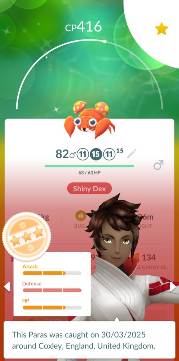 Palz_Go's tweet photo. Research shiny, new one for the dex ✨️
#PokemonGoApp #PokemonGo #ShinyPokemon #ShinyDex #LivingShinyDex https://t.co/HgUxYjKOyp