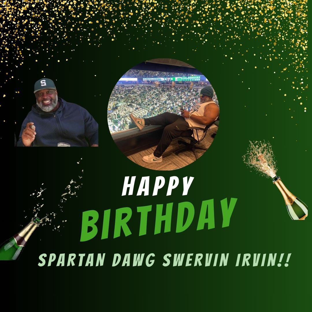 HAPPY BIRTHDAY TO THE OG SPARTAN DAWG <a href="/CoachIrvin/">Coach Sedrick Irvin</a> !!!