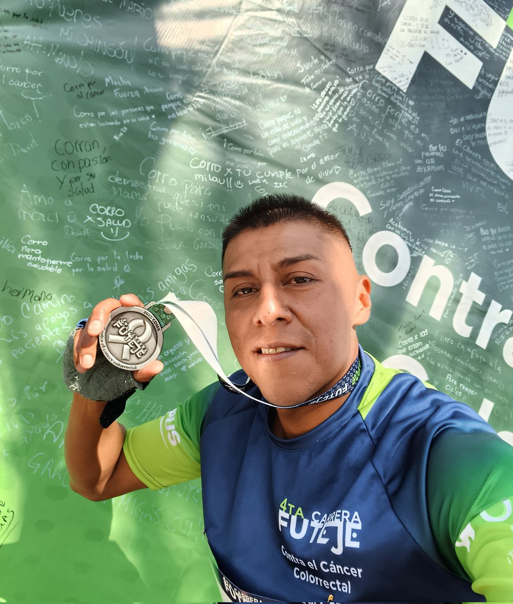 juliobikerun555's tweet photo. Kms que fueron a destiempo pero mi suma de estos van para la causa. #CorrePorUnaCausa 👏 #CarreraFuteje 🔵🏃💨  #CancerColorrectal ♾️. #NosUneElMovimientoConCausa #5K #CorriendoPor @FUTEJE . #PrevencionYVida 🤚🙏 @SumandoKMx @ManicomioRunner #YoElegiCorrer @MeEncantaCorrer https://t.co/qthcMyQqSN