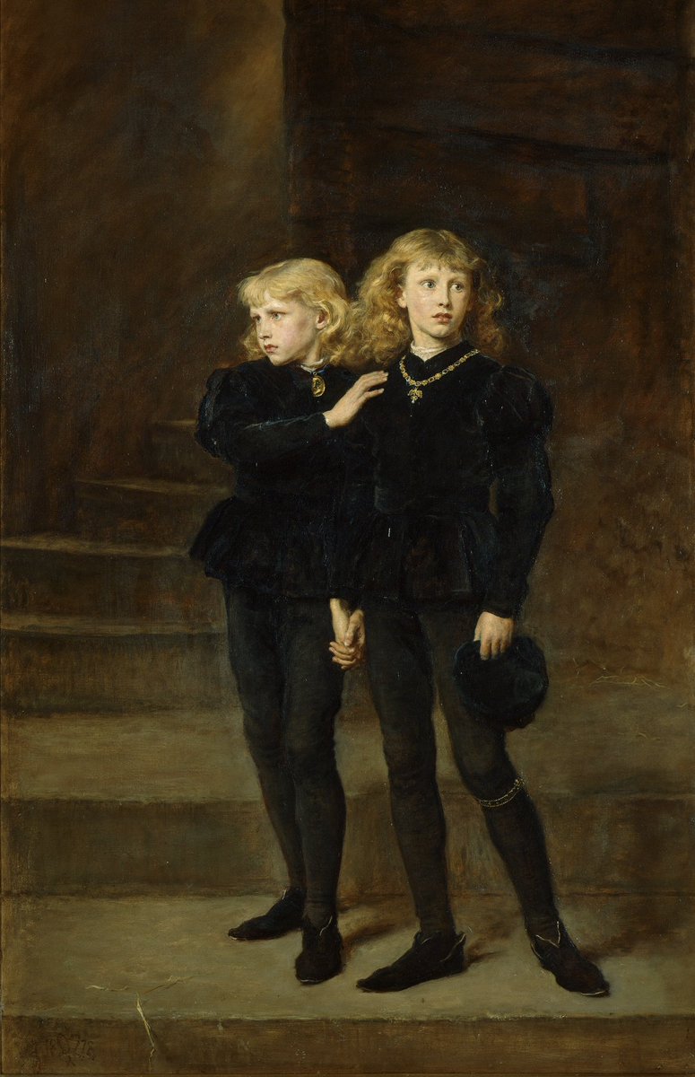 The Princes in the Tower
John Everett Millais
1878