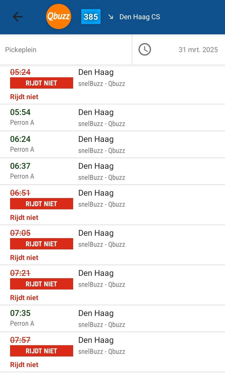 BlueBarYurt's tweet photo. 1% uitval bij #qbuzz ... ik kan waarschijnlijk niet rekenen 🤪 https://t.co/JscxtOyd98