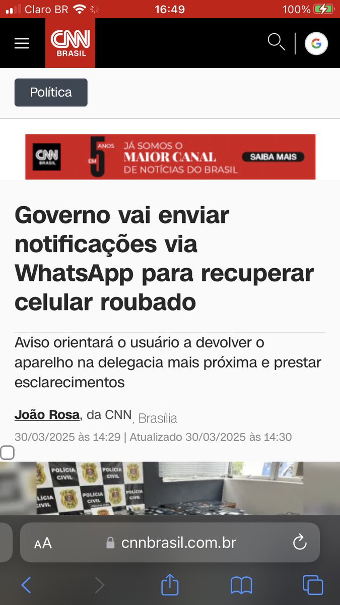HhmiraP's tweet image. 23:59- aumenta a pena de receptador de celular
00:01- manda zap pro receptador ir até a delegacia devolver o aparelho
02 dias de diferença entre as reportagens, bicho.
O timing deste governo é uma piada.
🤡