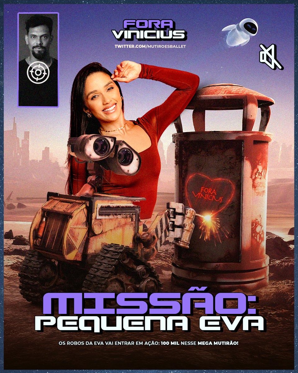 🍎 MUTIRÃO PEQUENA EVA INICIADO 🍎

📥 A cada 10 votos, deposite um EMOJI aqui.
⏰ ENCERRA ÀS 19:00H!
🚨 O voto é pra SAIR, portanto votem no VINÍCIUS!

🎯 META: 100.000 RESPOSTAS.

📲 LINK: gshow.globo.com/realities/bbb/…

#FicaEva #BBB25