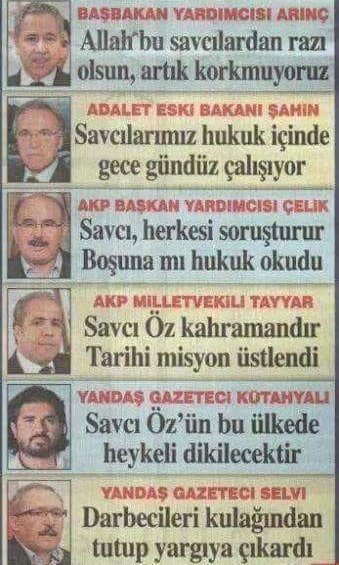 AKP-FETÖ işbirliğiyle düzenenlenen Ergenekon tertibi sonucu kaybettiğimiz şehitler. (FLOOD)